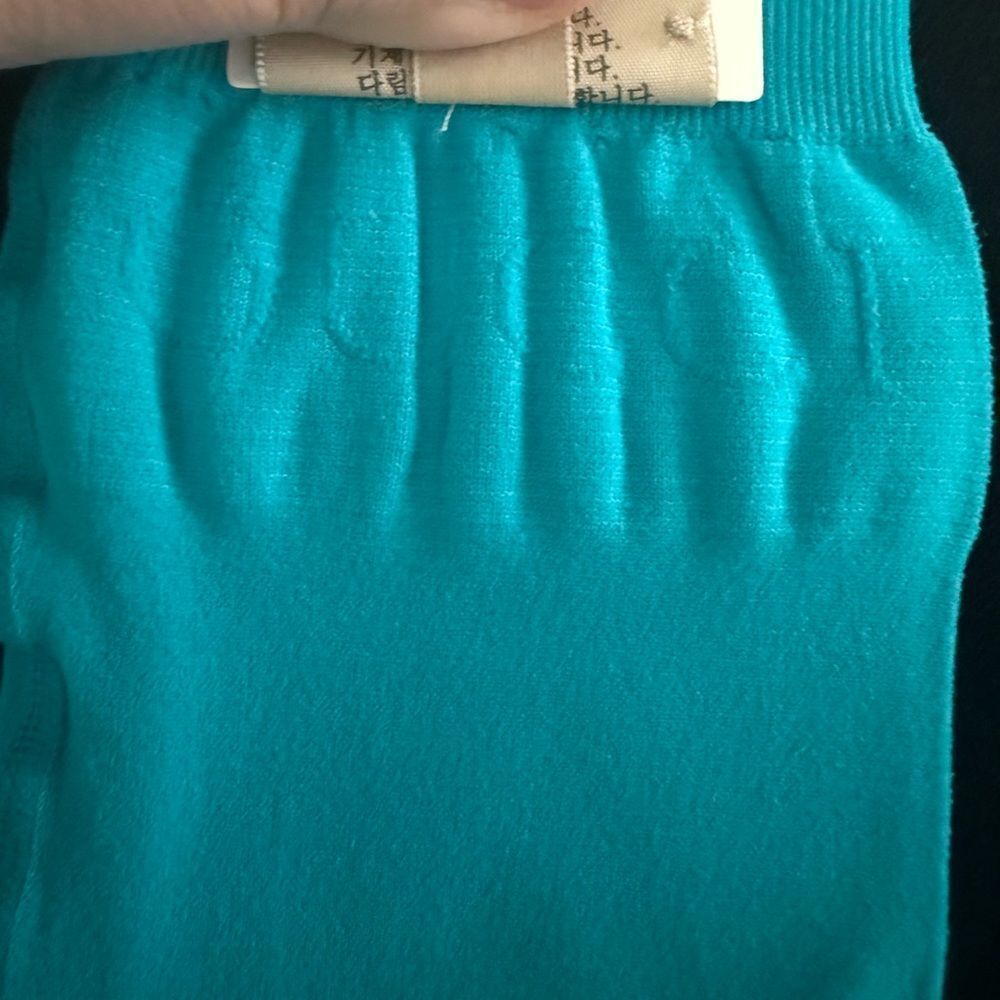 Brand new women’s Women’s Gucci  Teal blue tights size m & large - Picture 10 of 14